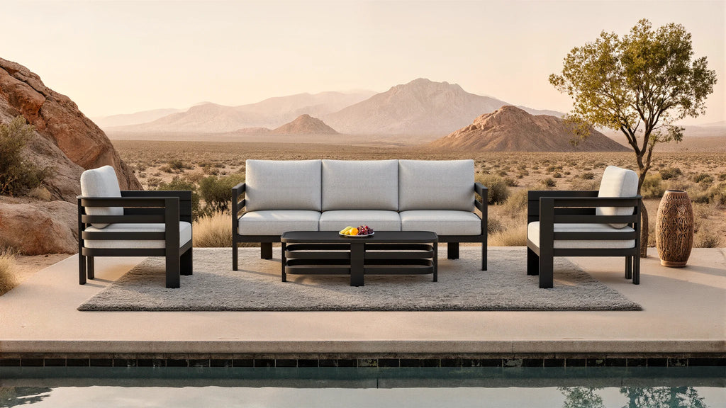 Outdoor Lounge Set - Onyx - 5 Seater