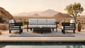 Outdoor Lounge Set - Onyx - 5 Seater