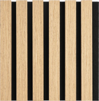 Premium Acoustic Wall Panels - Natural Oak | 60cm x 240cm