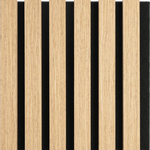 Premium Acoustic Wall Panels - Natural Oak | 60cm x 240cm