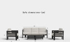 Outdoor Lounge Set - Onyx - 5 Seater