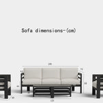 Outdoor Lounge Set - Onyx - 5 Seater