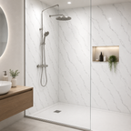 Elegant SPC Shower Panels | Pack of 2 | 90 x 240cm Each Panel