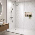 Elegant SPC Shower Panels | Pack of 2 | 90 x 240cm Each Panel